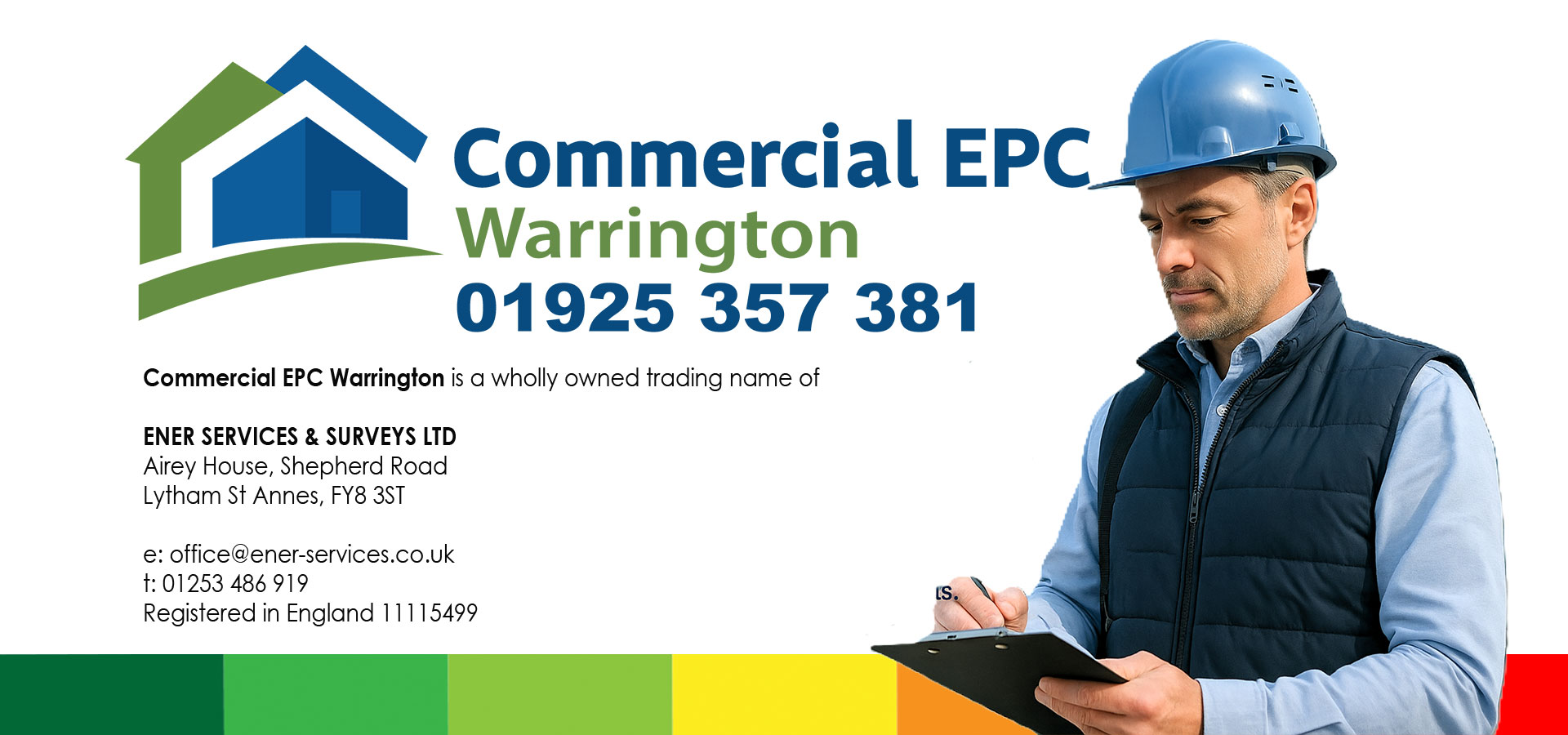 Commercial EPC Warrington Footer